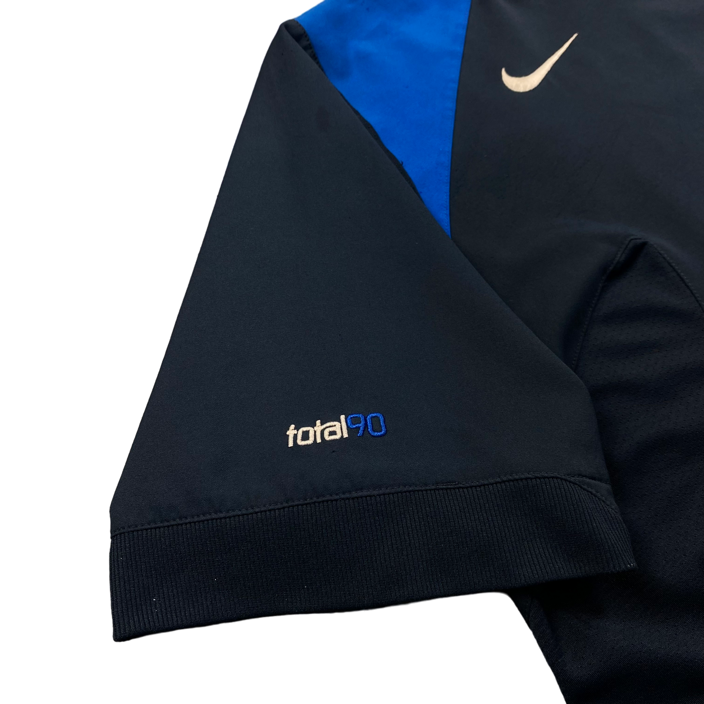 2005 NIKE TOTAL 90 PANELLED NAVY TEE (XL)