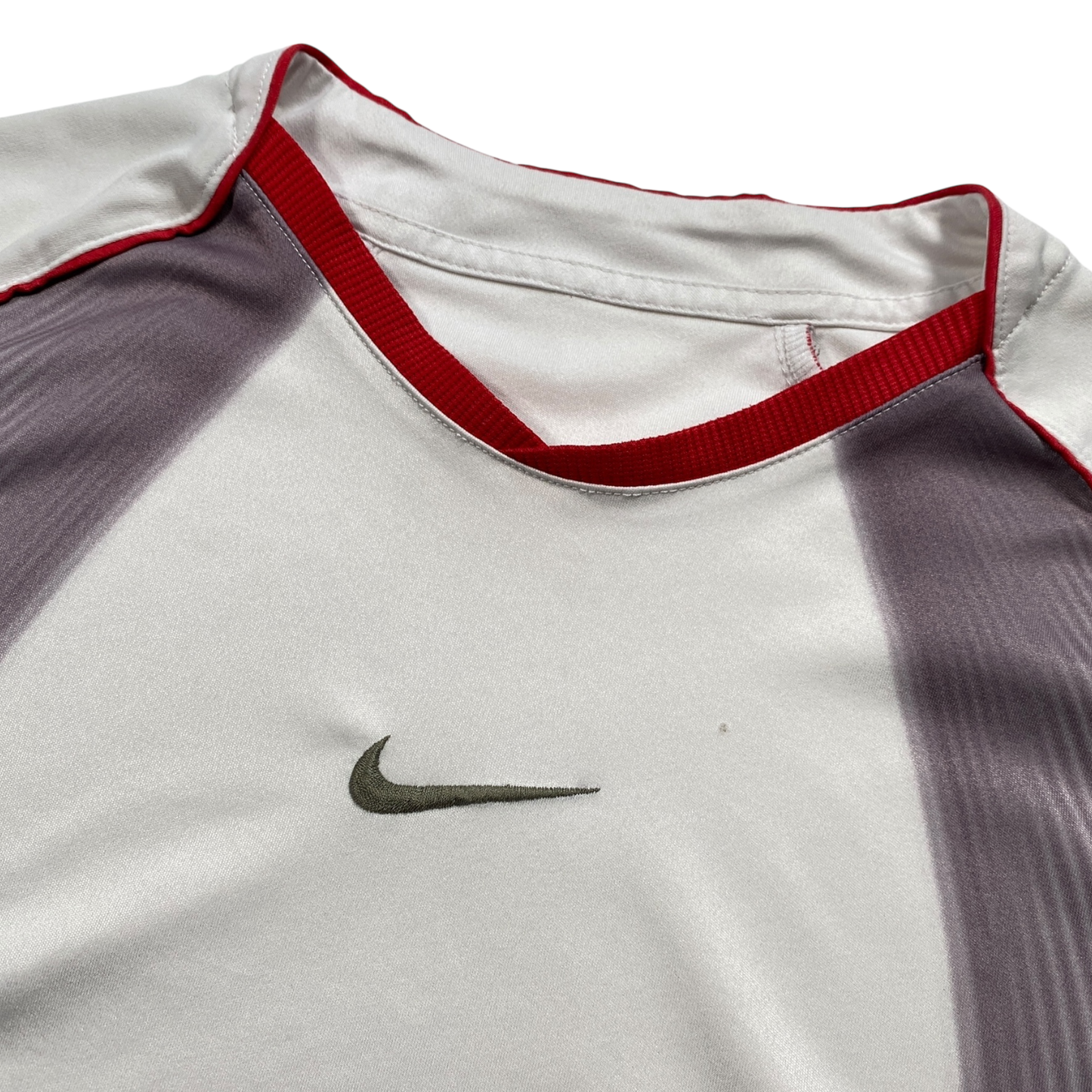 2004 NIKE CENTRE-LOGO PANELLED TEE (M)