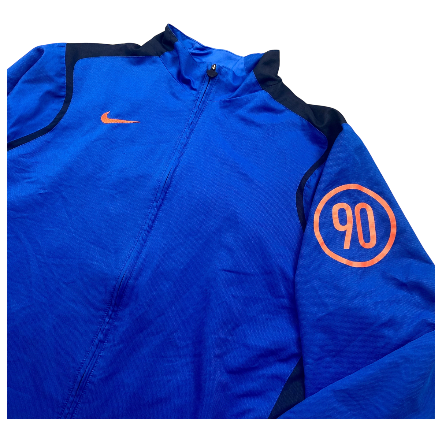 2006 NIKE TOTAL 90 ROYAL BLJE TRACK JACKET (L/XL)