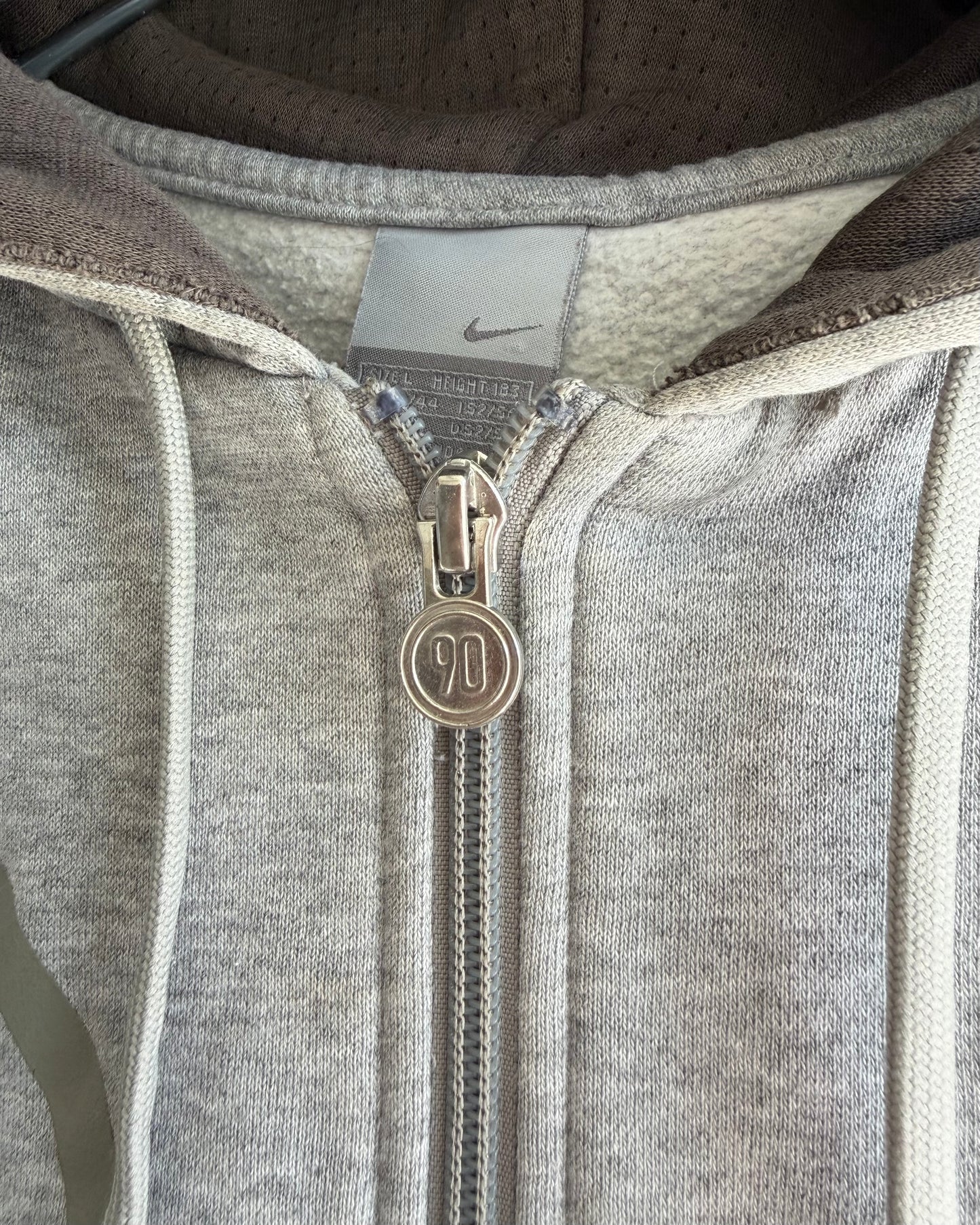 2006 Nike Total90 Tonal Panelled Hoodie (L)