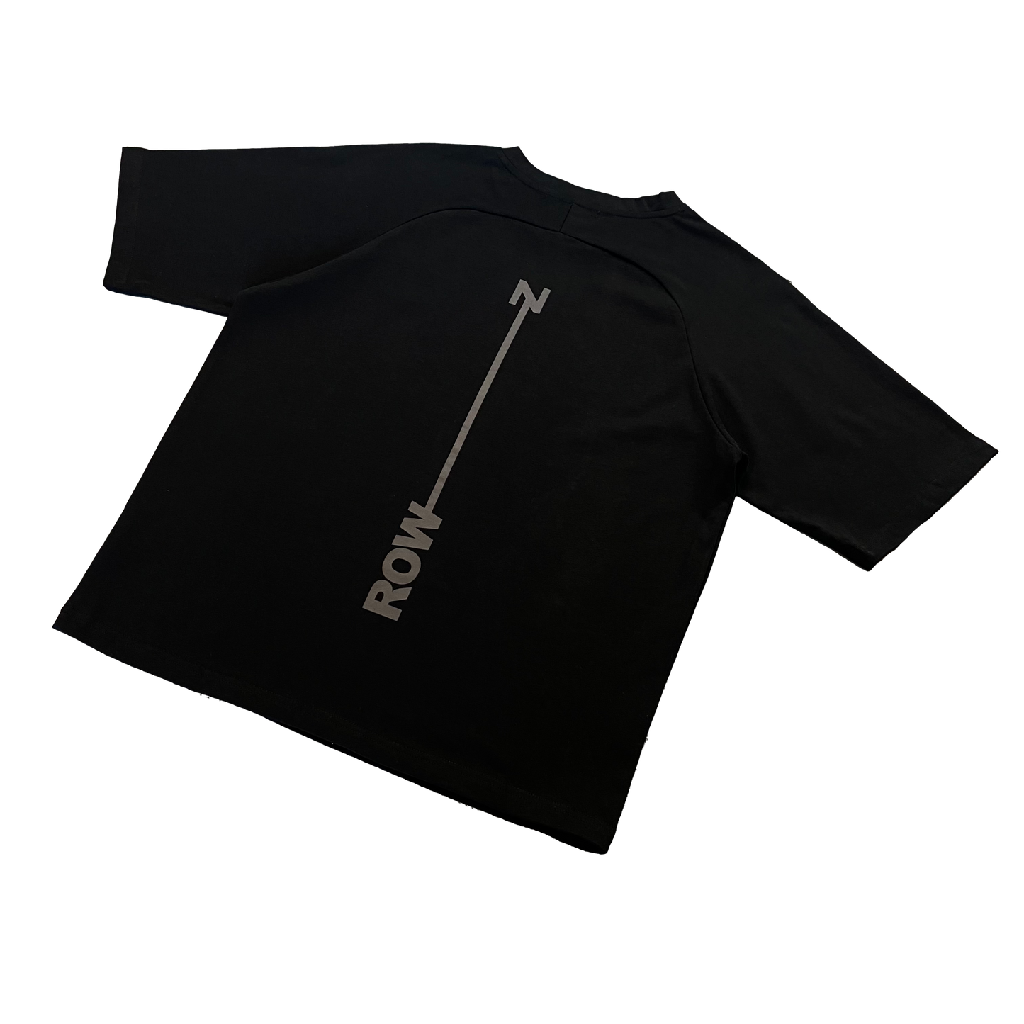BLACK FLOW TEE