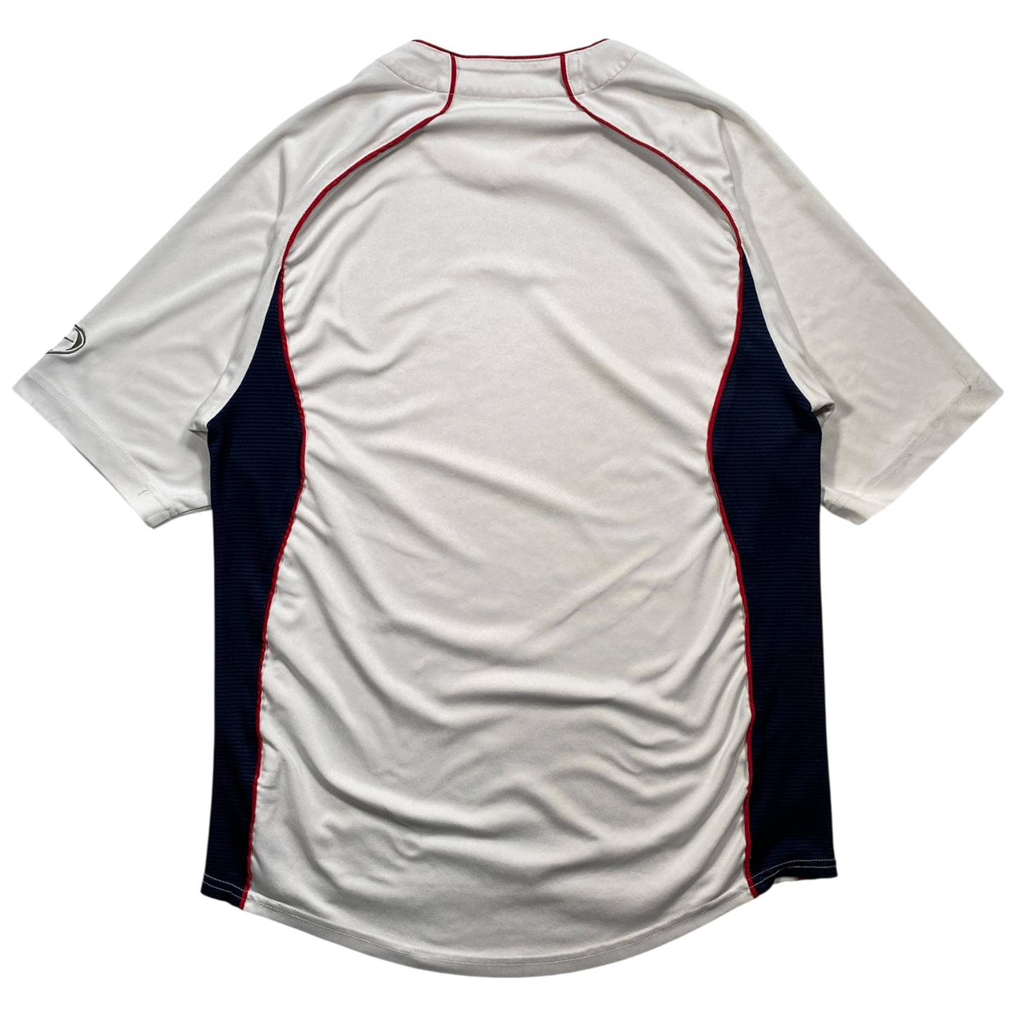2004 NIKE CENTRE-LOGO PANELLED TEE (M)