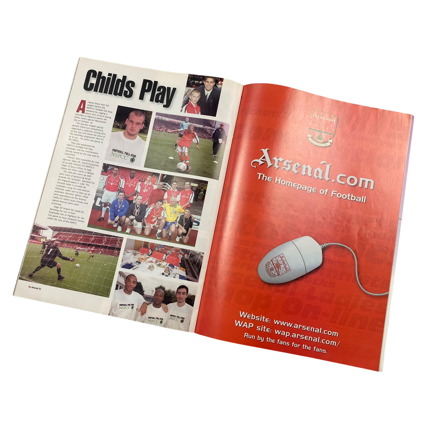 2000/01 ARSENAL MAGAZINE (VOL 4/ISSUE 5)