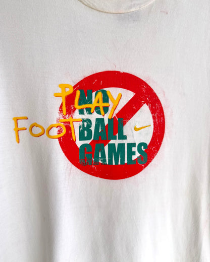 2006 Nike ‘Play Football Games’ Graphic Tee (S)