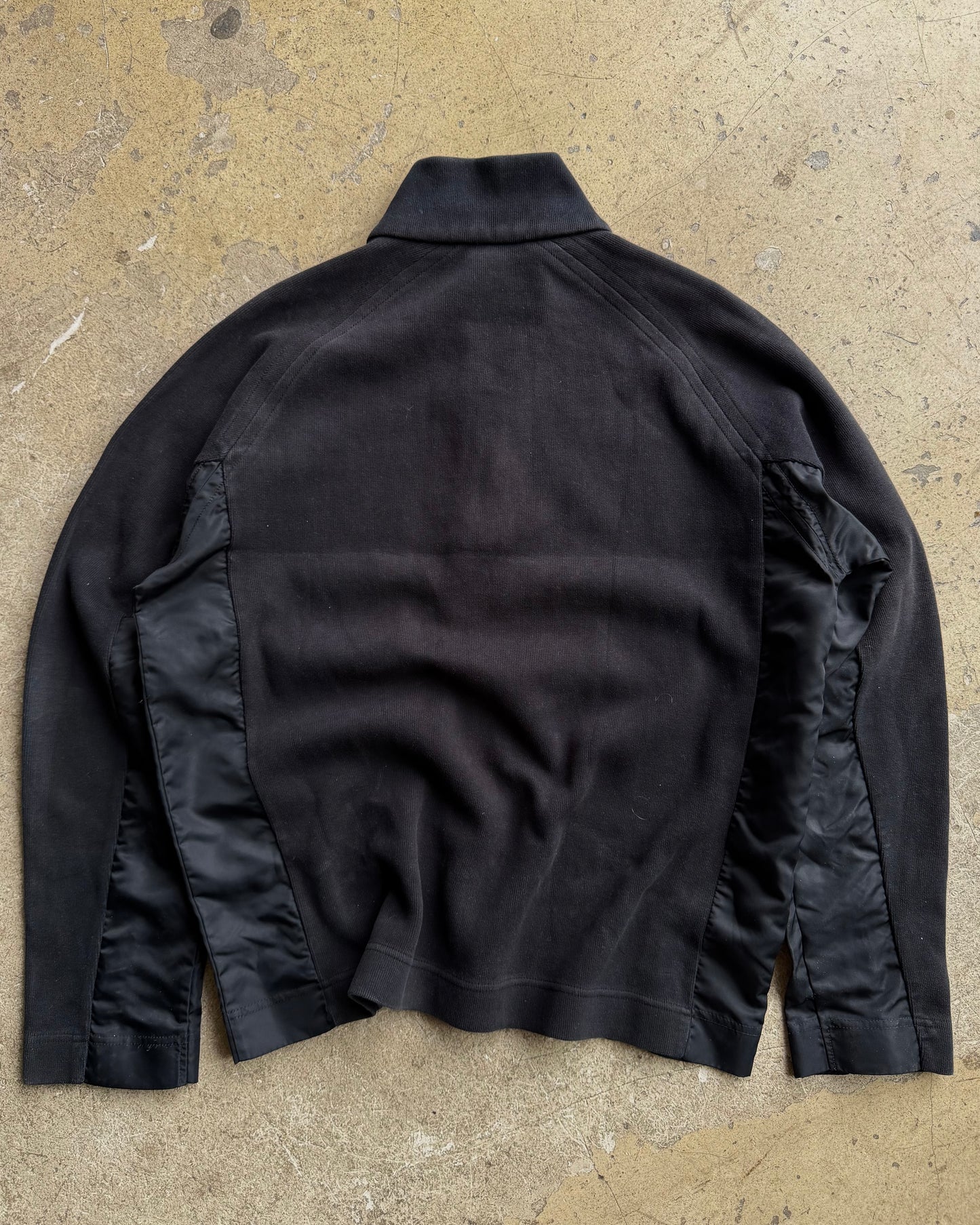 2000’s Hugo Boss Contrast Panel Half-Zip Top (L)