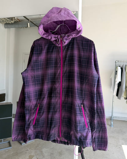 2012 Nike Plaid Lightweight Purple Jacket (M/L)