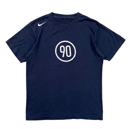 NIKE TOTAL 90 NAVY/SILVER TEE (S)