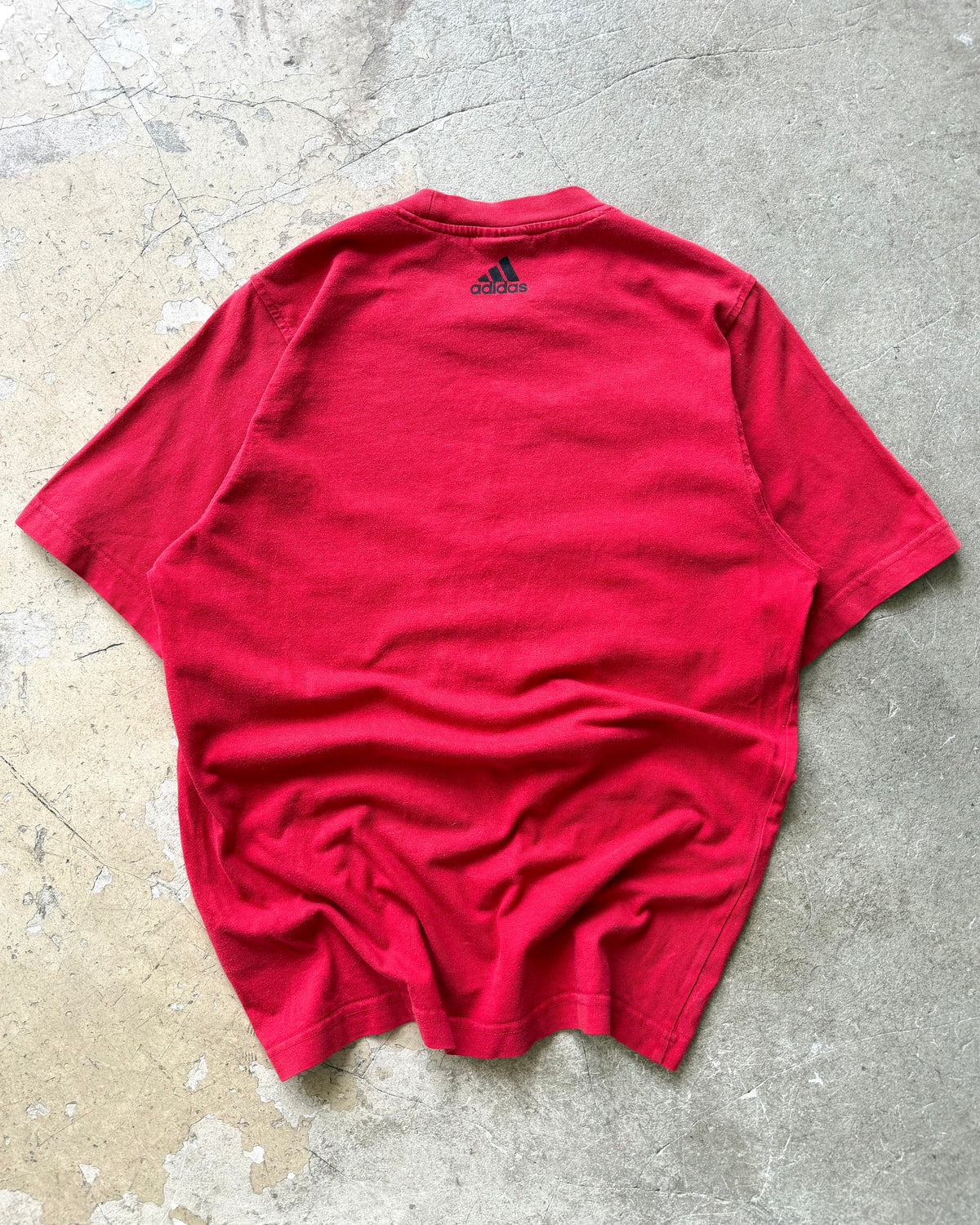 2004 Adidas Embossed Football Graphic Tee (S/M)