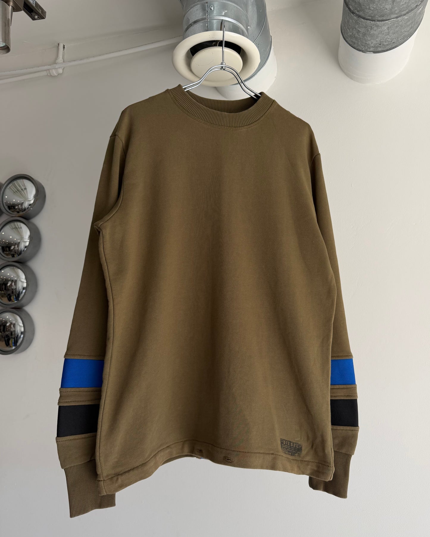 Diesel Rib-Panel Sweatshirt (L)