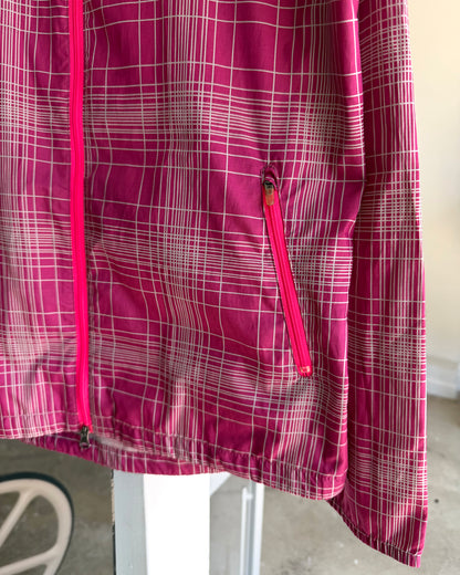 2011 Nike Pink Plaid Lightweight Jacket (S)