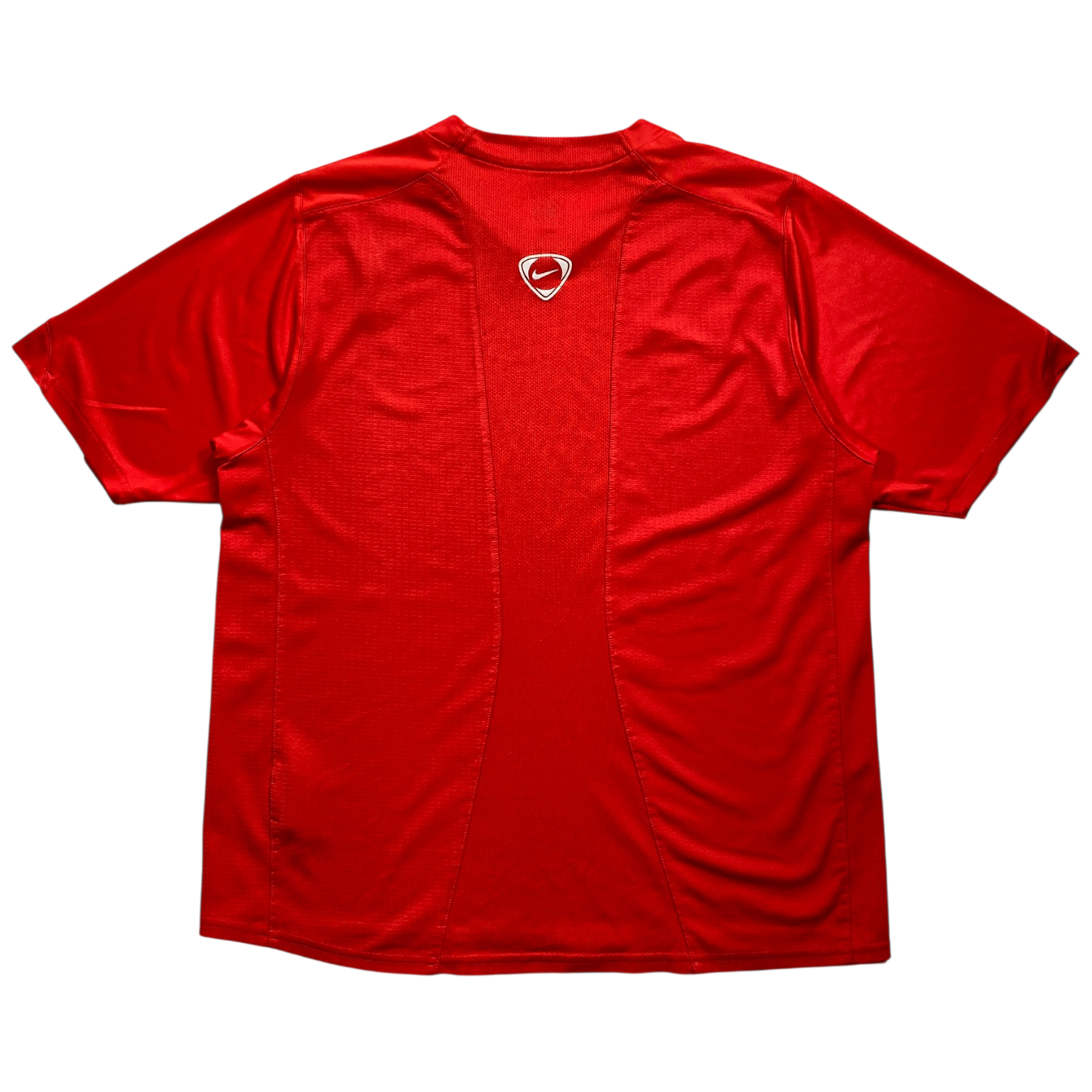 2006 NIKE TOTAL 90 SPIRO TEE RED (M)