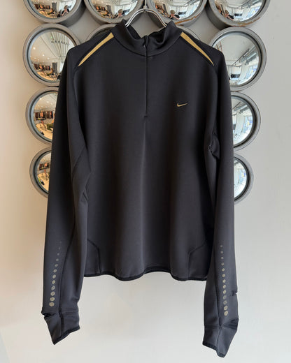 2005 Nike Panelled Black/Gold Longsleeve (L)