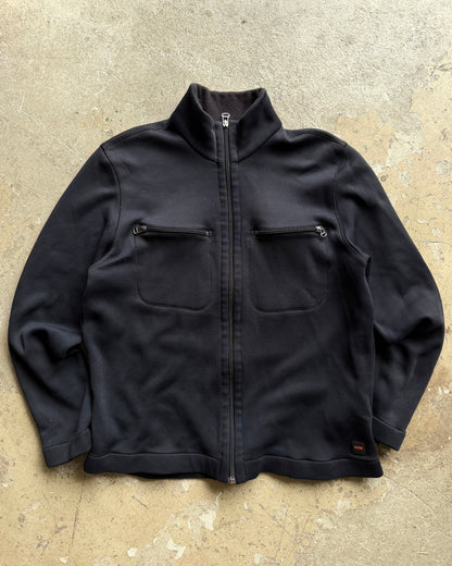 2000’s Hugo Boss Heavy-Mesh Track Jacket (L)
