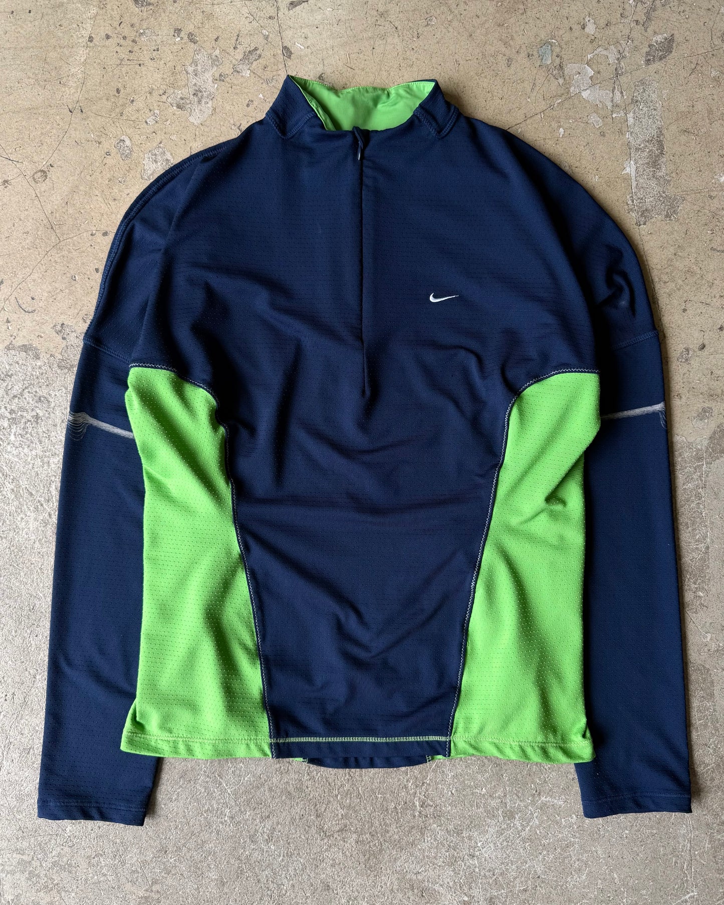 Early 2000’s Nike Panelled Half-Zip Top (S)