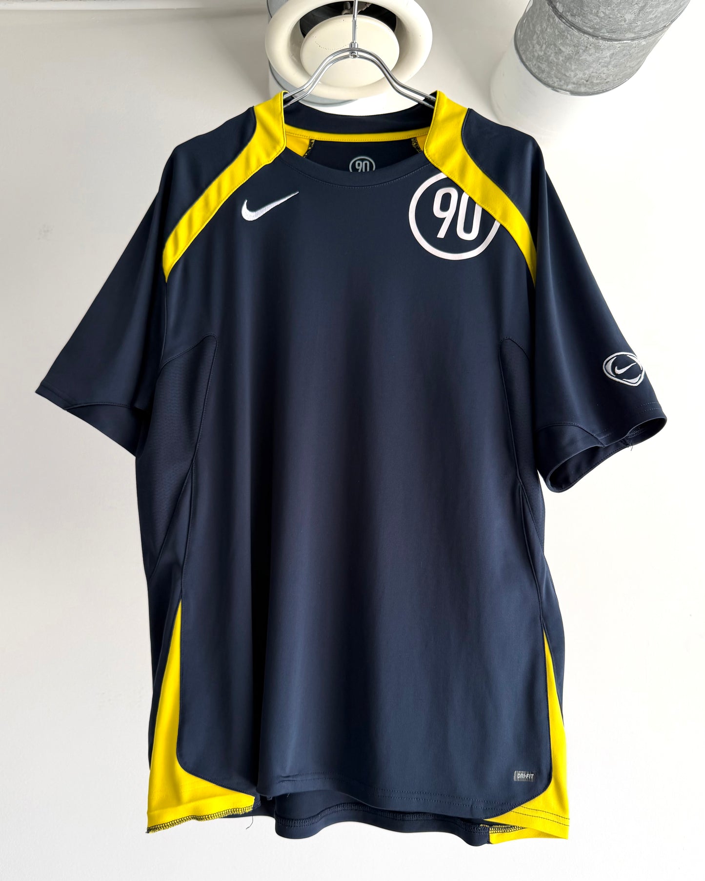 2005 Nike Total90 Panelled Sports Tee (M)