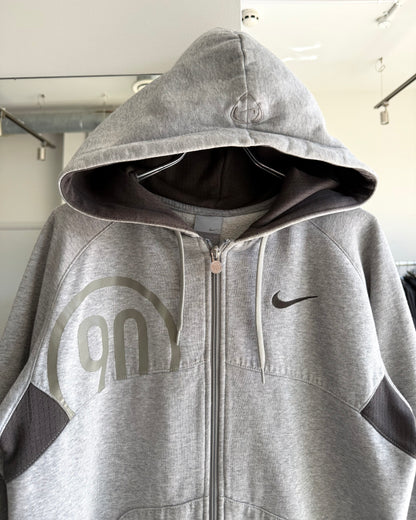 2006 Nike Total90 Tonal Panelled Hoodie (L)