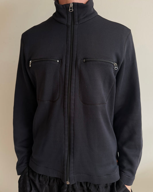 2000’s Hugo Boss Heavy-Mesh Track Jacket (L)