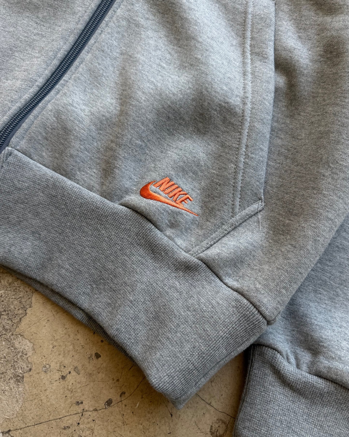 2007 Nike ‘Polka’ Felt Grey Hoodie (L)