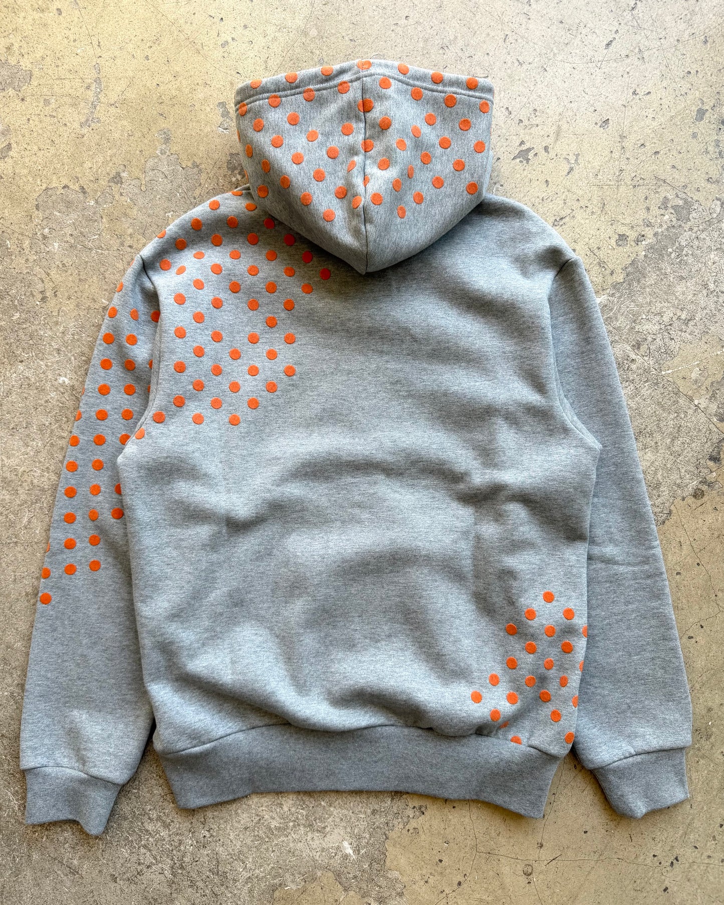 2007 Nike ‘Polka’ Felt Grey Hoodie (L)