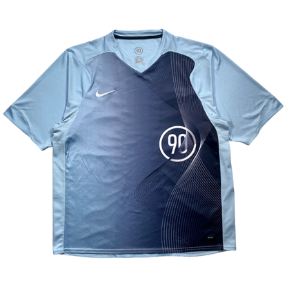 2006 NIKE TOTAL 90 SPIRO TEE BABY BLUE (L)