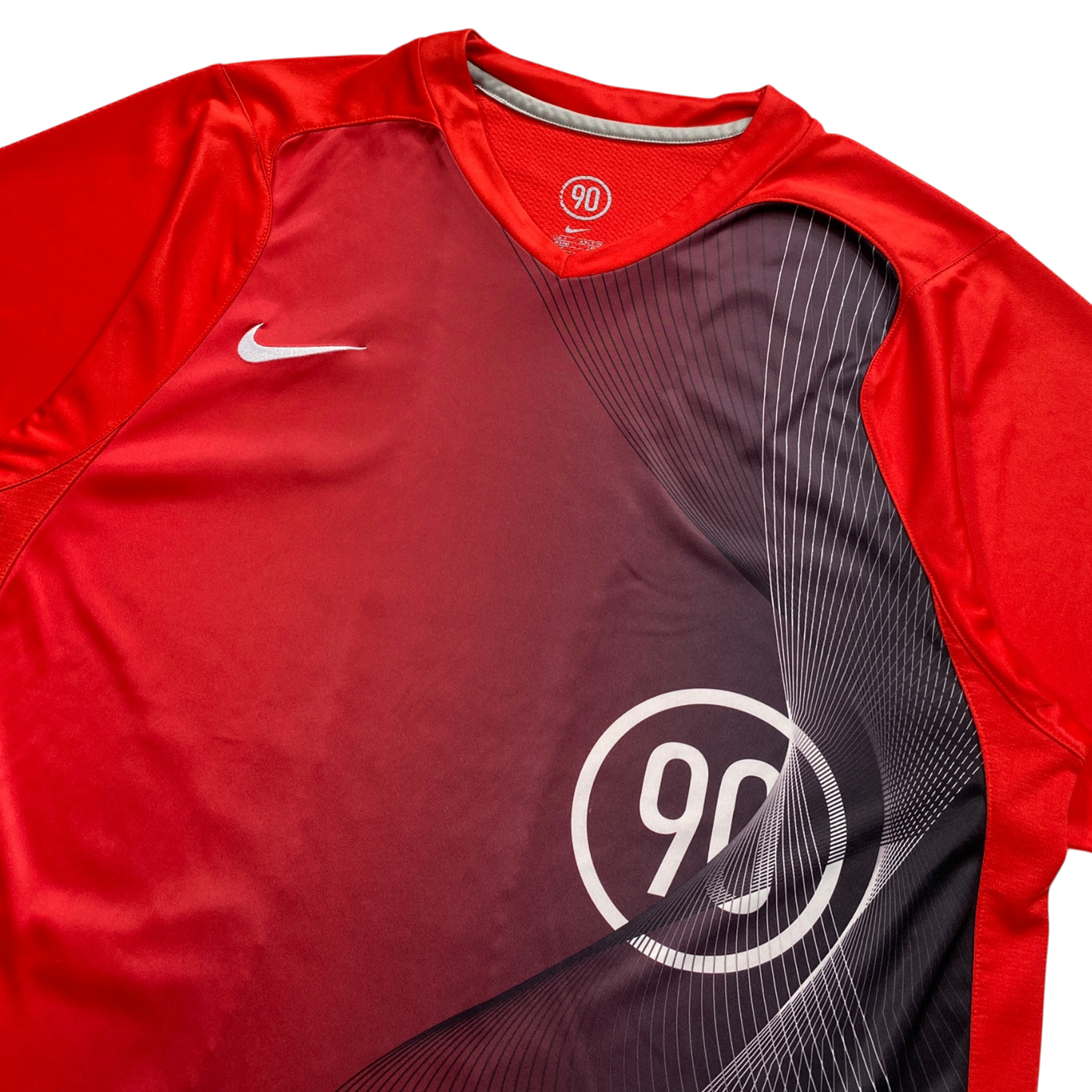 2006 NIKE TOTAL 90 SPIRO TEE RED (M)