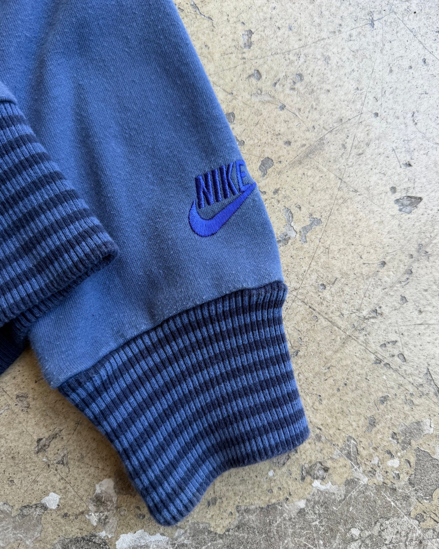2009 Nike ‘Reverse Zip’ Navy Sequin Hoodie (S)