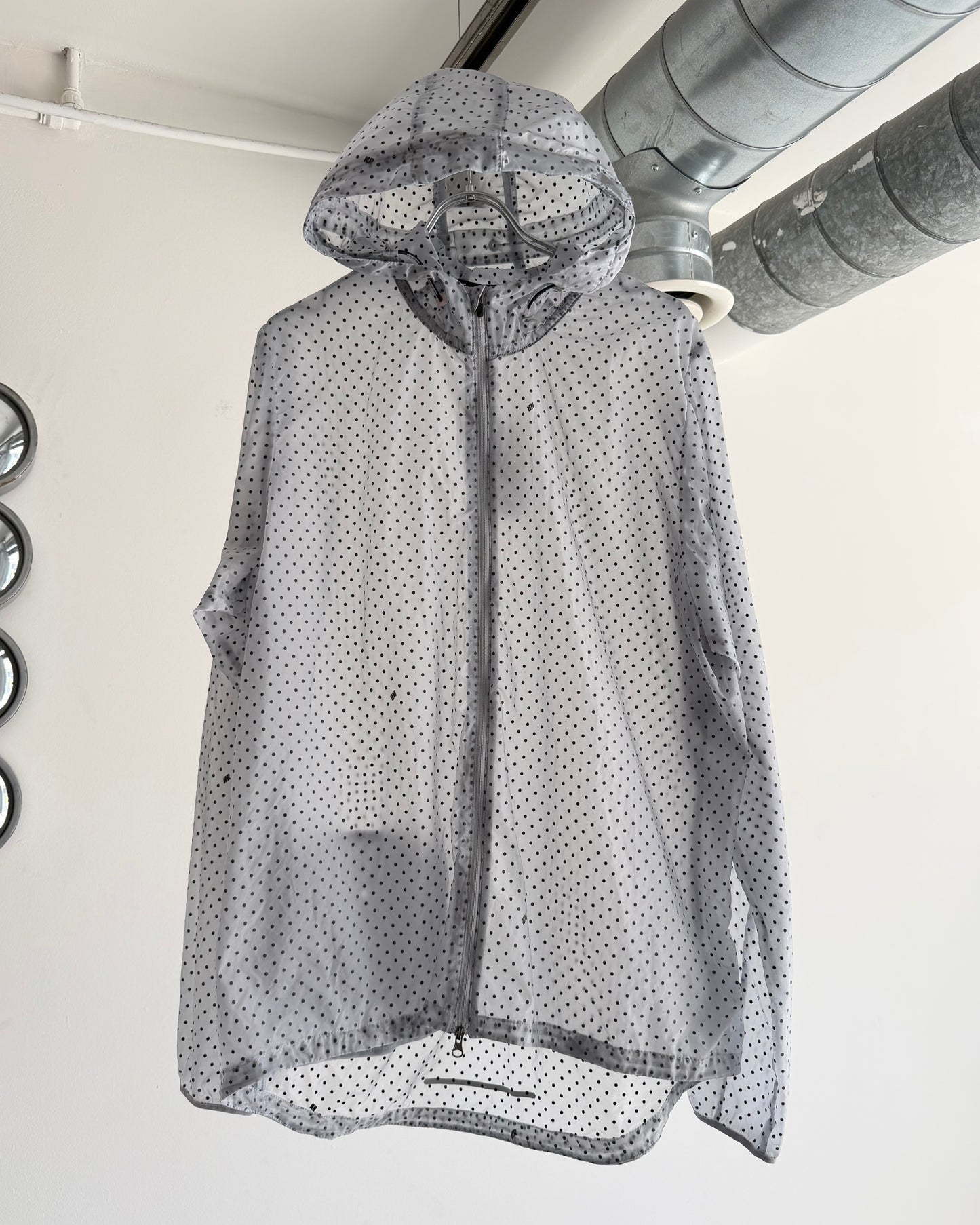 2011 Nike Translucent Packable Lightweight Polka Jacket (L)