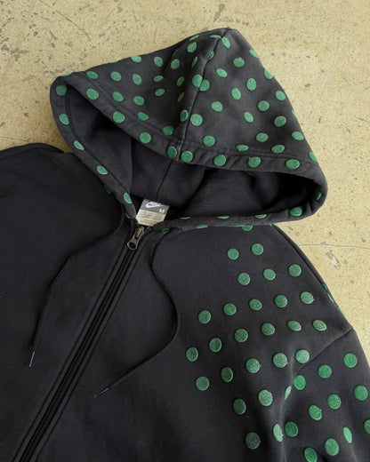2007 Nike ‘Polka’ Felt Black Hoodie (M)