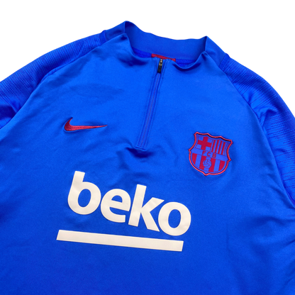 2019 BARCELONA TRAINING HALF-ZIP JUMPER (L/XL)