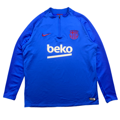 2019 BARCELONA TRAINING HALF-ZIP JUMPER (L/XL)
