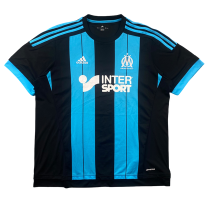 2015/16 MARSEILLE ADIDAS STRIPED TOP (XL)