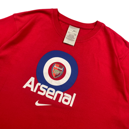 2005 NIKE ARSENAL 'TARGET' GRAPHIC TEE (L)